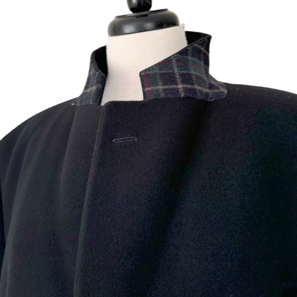Linea by Louis Dell’olie Vintage Wool and Cashmere Blend Sport Coat Black